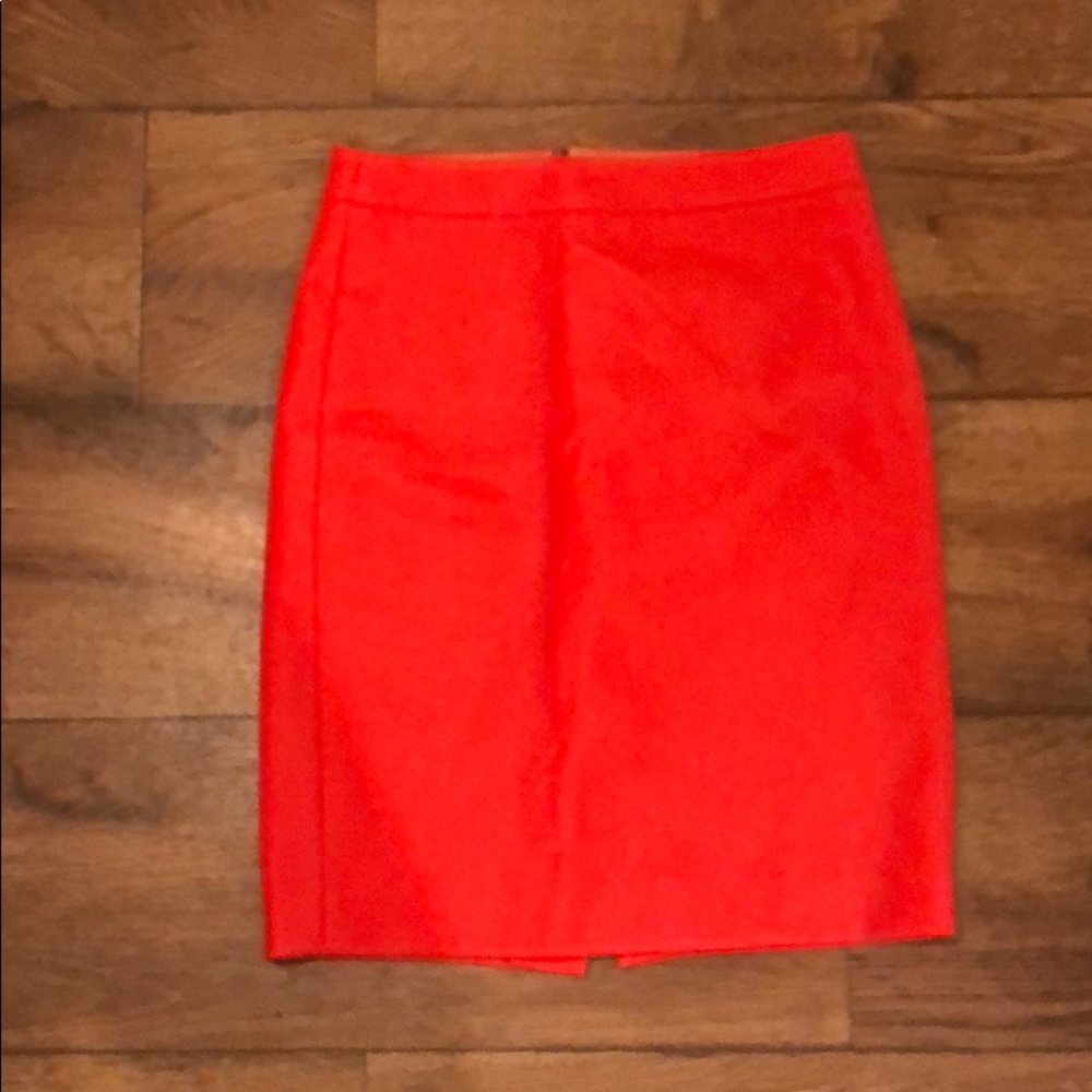 J Crew wool pencil skirt. Size 00. Never worn!